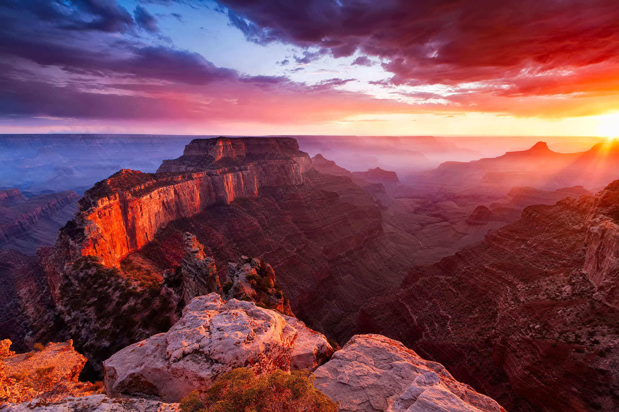 grand canyon sunset