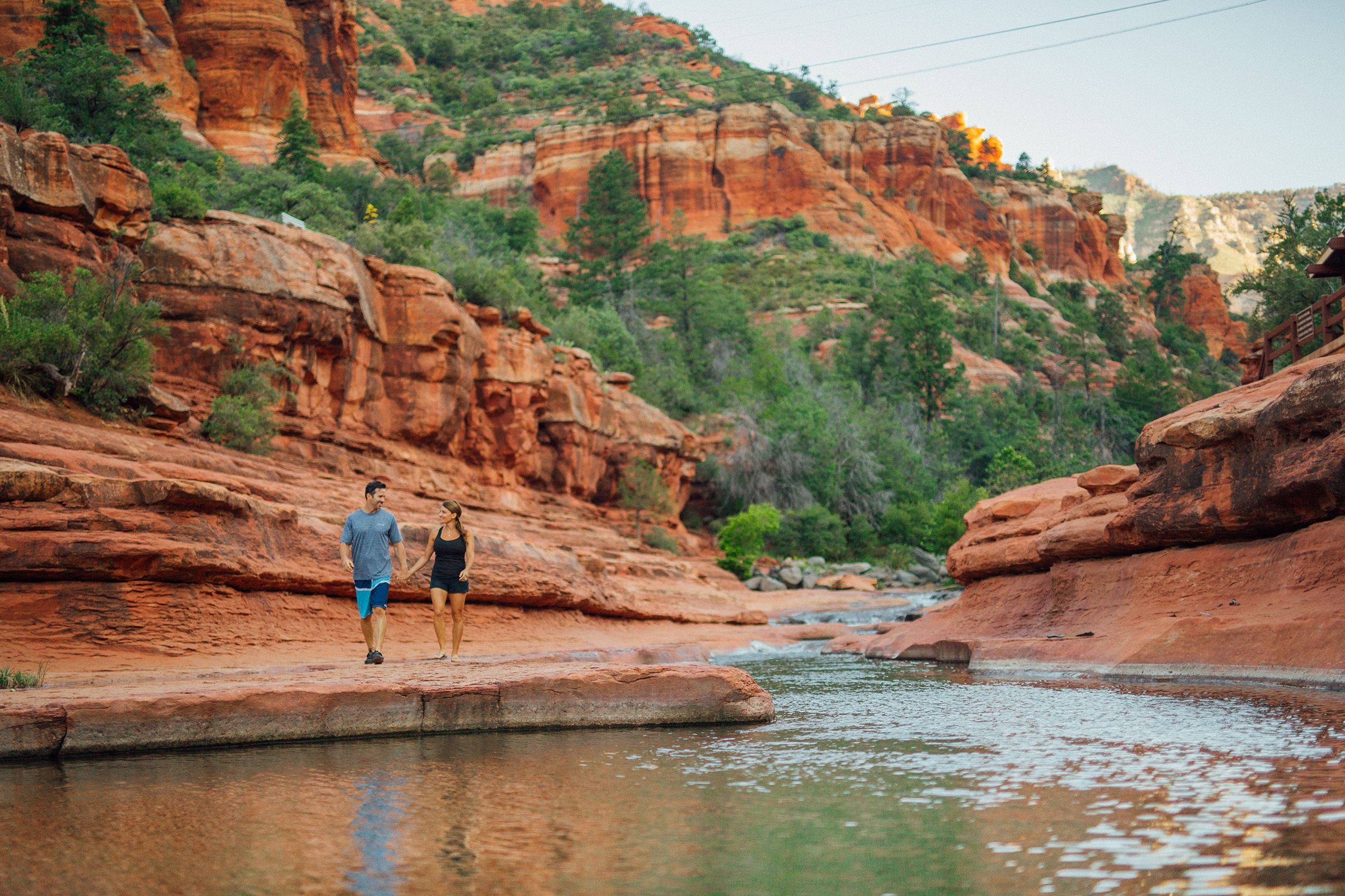 happy couple sedona