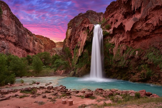 Explora Las 5 Mejores Cascadas En Arizona Con Arizona Shuttle.