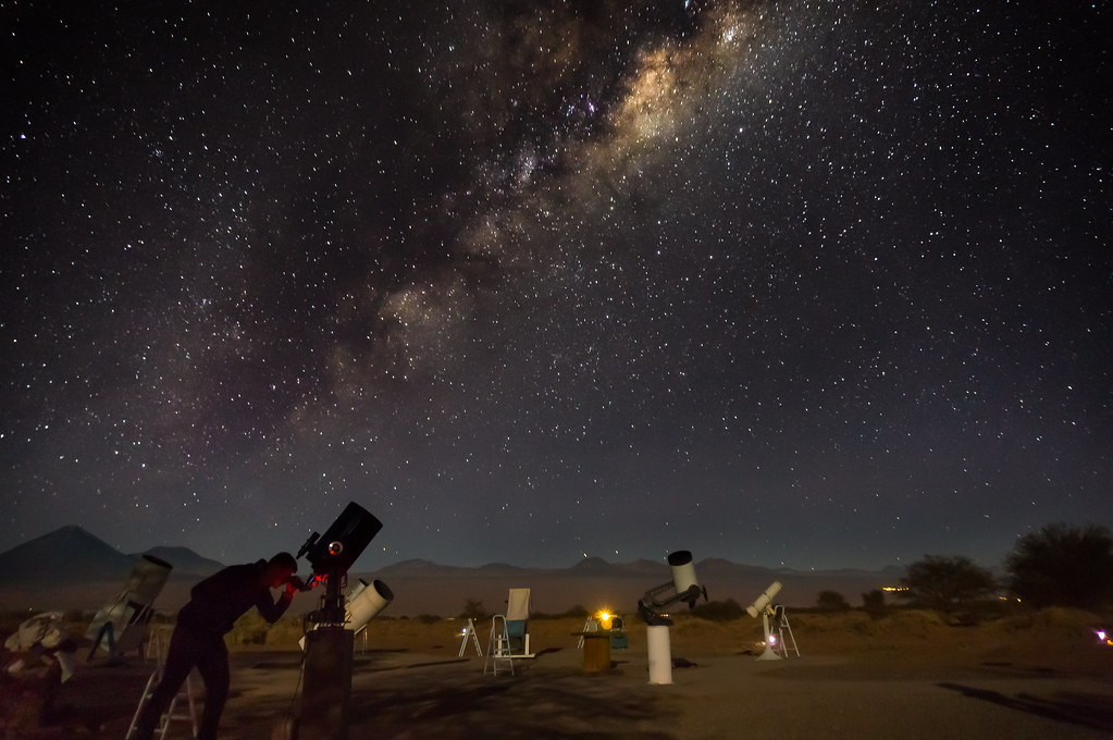 Observación de estrellas